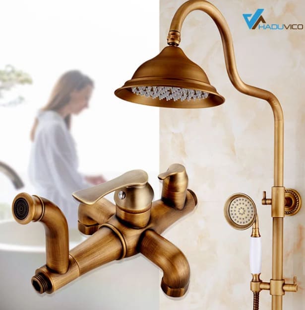 Sen cây nóng lạnh bằng đồng Haduvico ST018