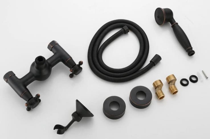 Sen tắm nóng lạnh bằng đồng haduvico ST032