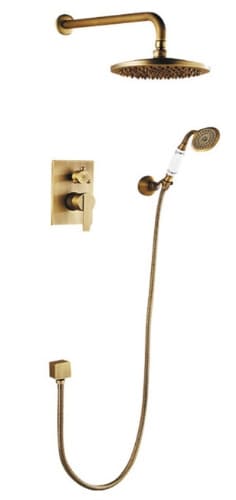 Sen tắm âm trần bằng đồng haduvico ST075