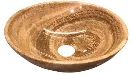 Chậu lavabo đá tự nhiên đặt bàn Haduvico TN011