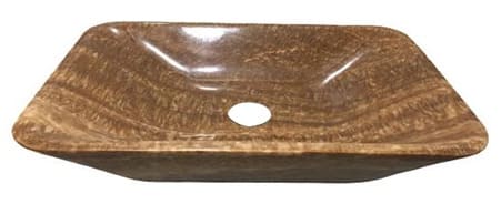 Chậu lavabo đá tự nhiên đặt bàn Haduvico TN013