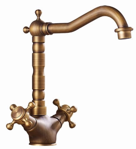 Vòi chậu nóng lạnh đồng thau Haduvico VR024