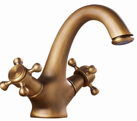 Vòi chậu nóng lạnh đồng thau Haduvico VR040