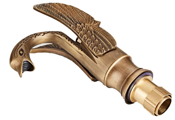 Vòi chậu nóng lạnh đồng thau Haduvico VR042