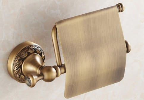 Móc giấy vệ sinh bằng đồng Haduvico PK013