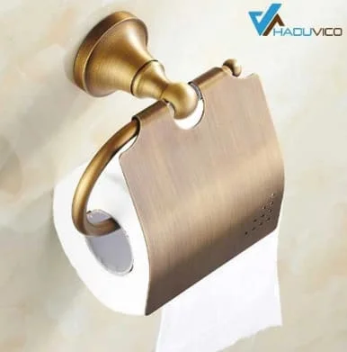 Móc giấy vệ sinh bằng đồng Haduvico PK096