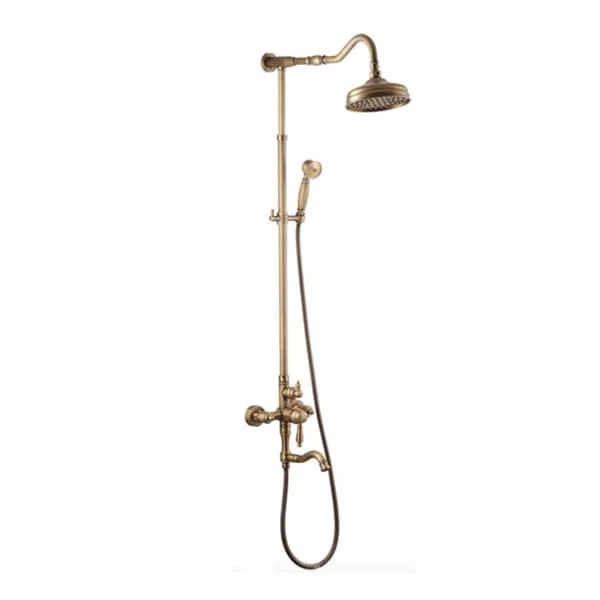 Sen tắm đứng nóng lạnh bằng đồng Kanly GCS11