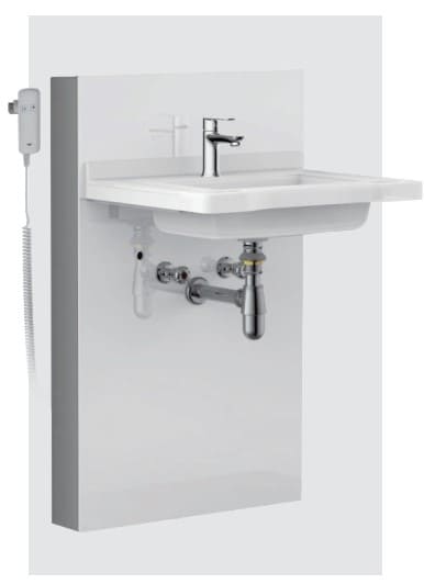 Chậu treo tường cho người tàn tật Aquatiz FZ3010+AQ41010