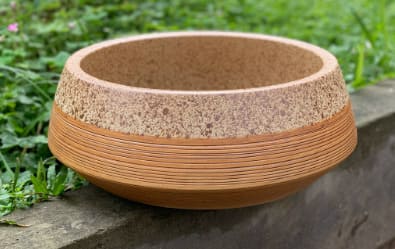 Lavabo dương bàn sứ mỹ thuật Haduvico LVB064