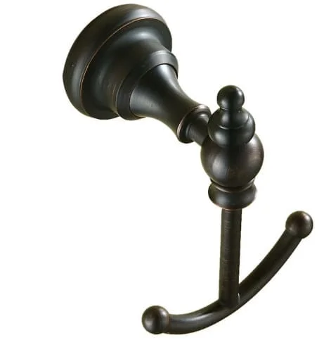 Móc treo áo đôi bằng đồng Haduvico PK042M