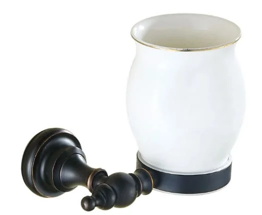 Giá để cốc đơn bằng đồng Haduvico PK057M