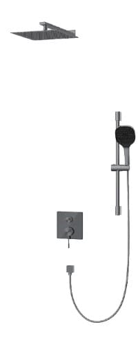 Sen âm tường đen bát vuông Aquatiz T3003-H1