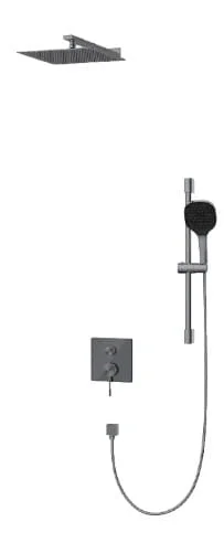 Sen âm tường đen bát vuông Aquatiz T3003-H1
