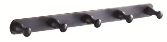 Móc treo áo bằng đồng 5 vấu haduvico PK003