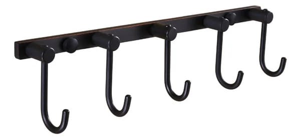 Móc treo áo bằng đồng 5 vấu haduvico PK061