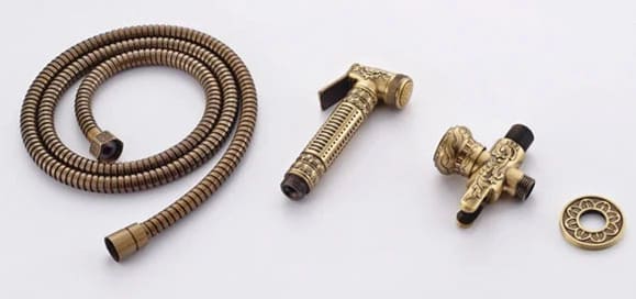 Vòi xịt Toilet bằng đồng cổ điển Kanly CHK22A 