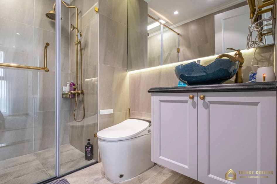 Sen tắm cây đứng Haduvico tại khu biệt thự Tây Hồ