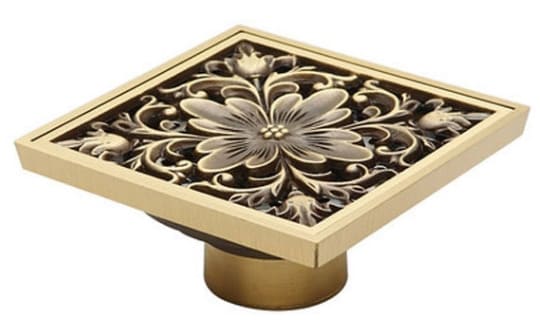 Phễu thoát sàn bằng đồng Haduvico HD006