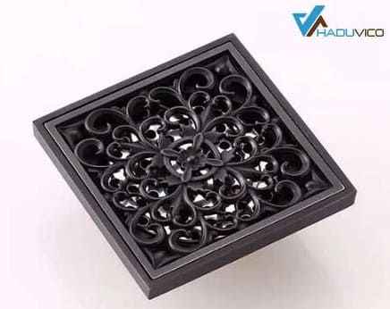 Phễu thoát sàn bằng đồng Haduvico HD012