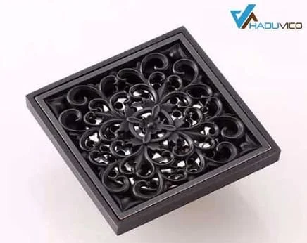 Phễu thoát sàn bằng đồng Haduvico HD012