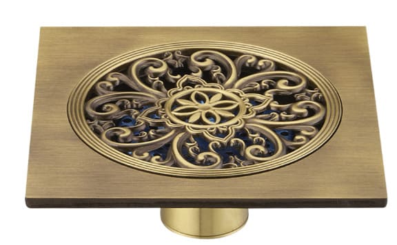 Phễu thoát sàn bằng đồng Haduvico HD017