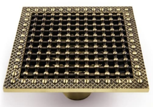 Phễu thoát sàn bằng đồng Haduvico HD018