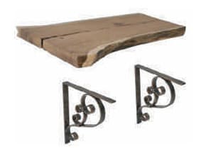 Kệ sắt treo tường lavabo Haduvico GD002