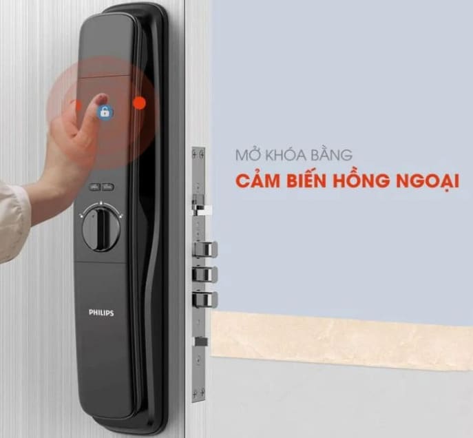Khóa Cửa Thông Minh PHILIPS DDL702-5HWS