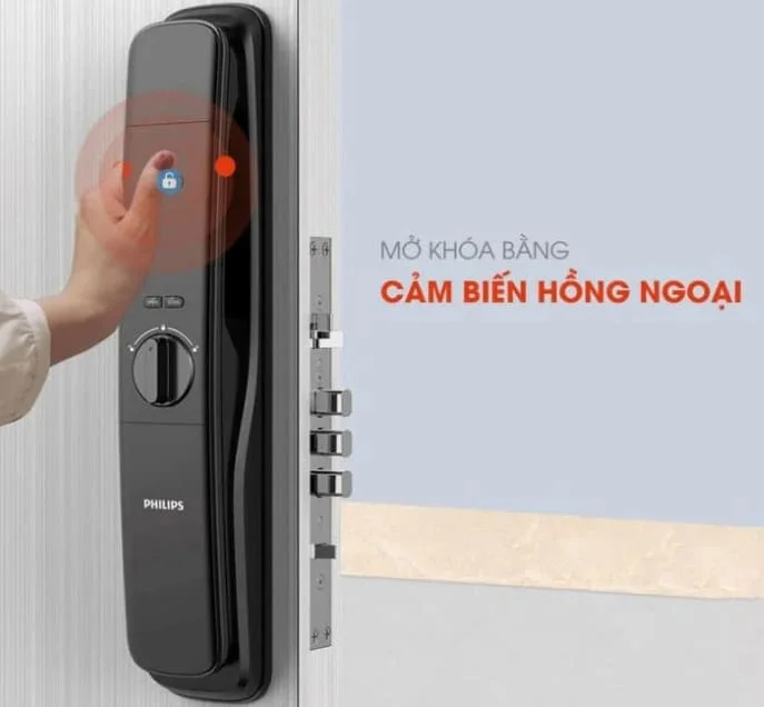 Khóa Cửa Thông Minh PHILIPS DDL702-5HWS