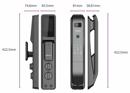 Khóa Cửa Thông Minh PHILIPS DDL303-VP