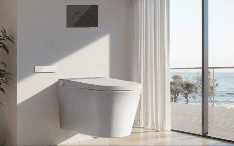 Mặt nạ xả nhấn bồn cầu âm tường Aquatiz G3100043B