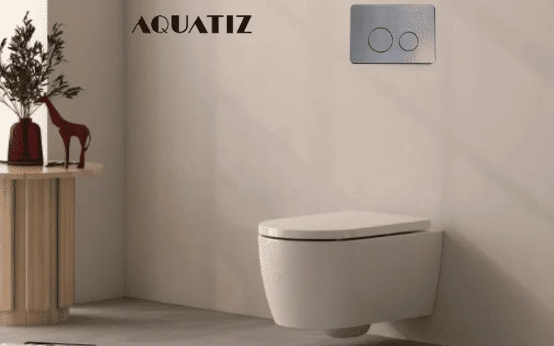 Mặt nạ xả nhấn bồn cầu âm tường Aquatiz G3004118C