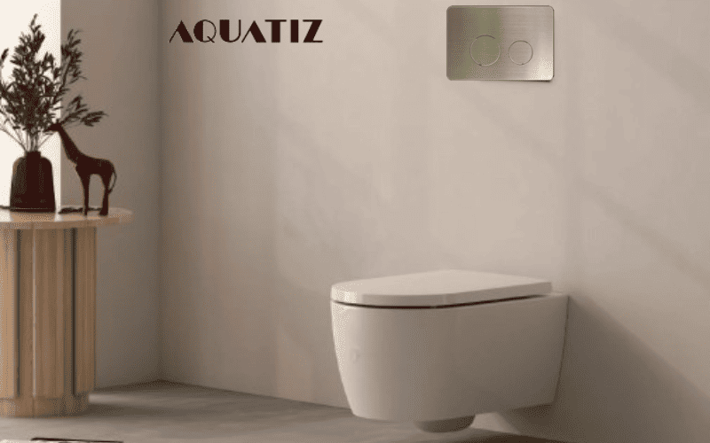 Mặt nạ xả nhấn bồn cầu âm tường Aquatiz G3004118G