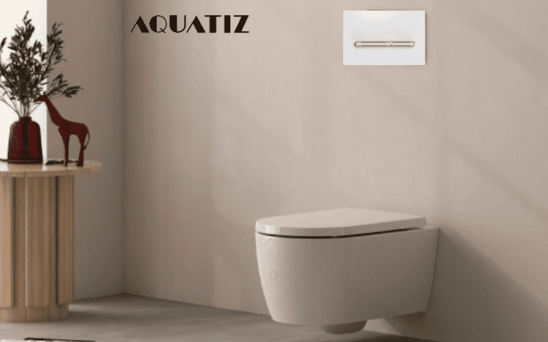 Mặt nạ xả nhấn bồn cầu âm tường Aquatiz G3004131W