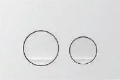 Mặt nạ xả nhấn bồn cầu âm treo tường Aquatiz G3004137W