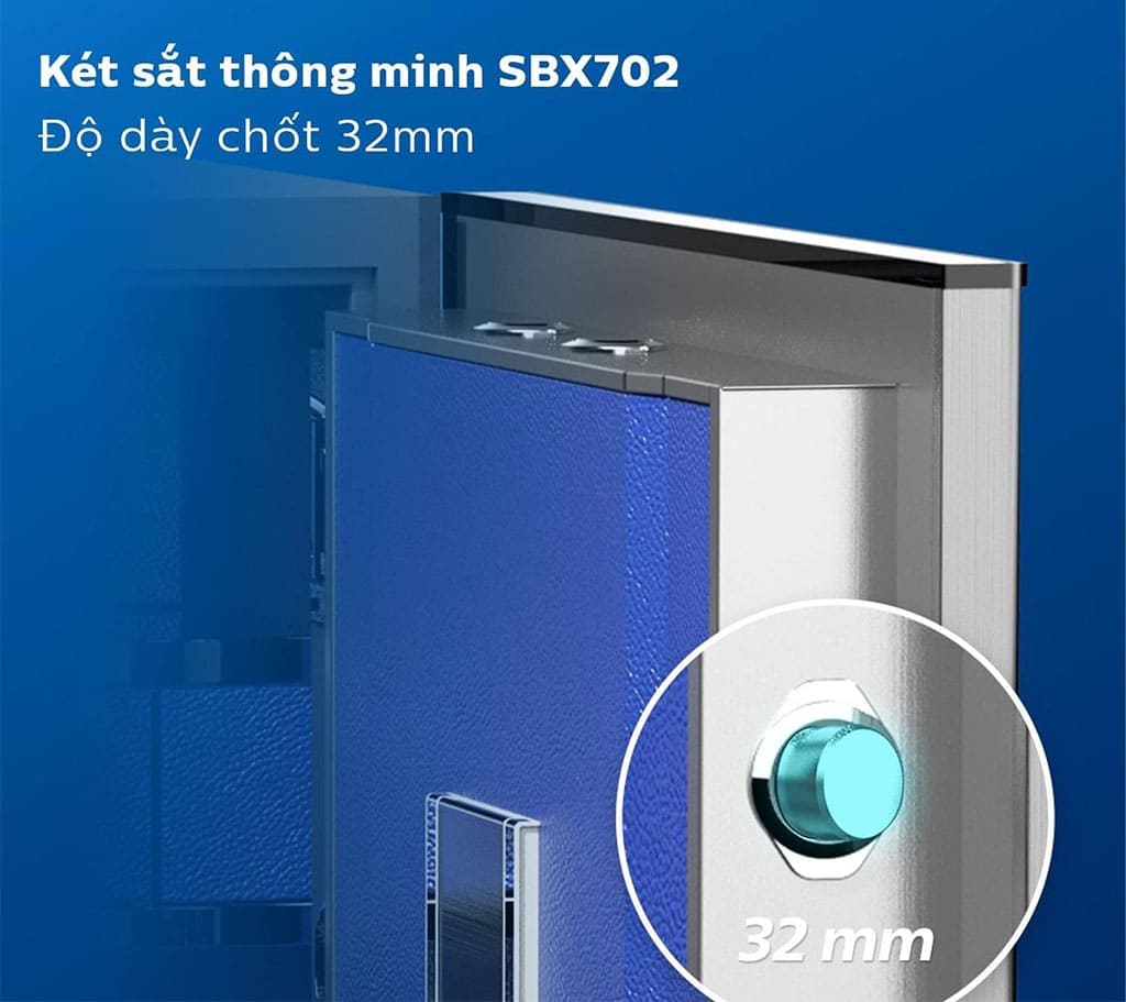Két Sắt Thông Minh Philips SBX702-CBX 