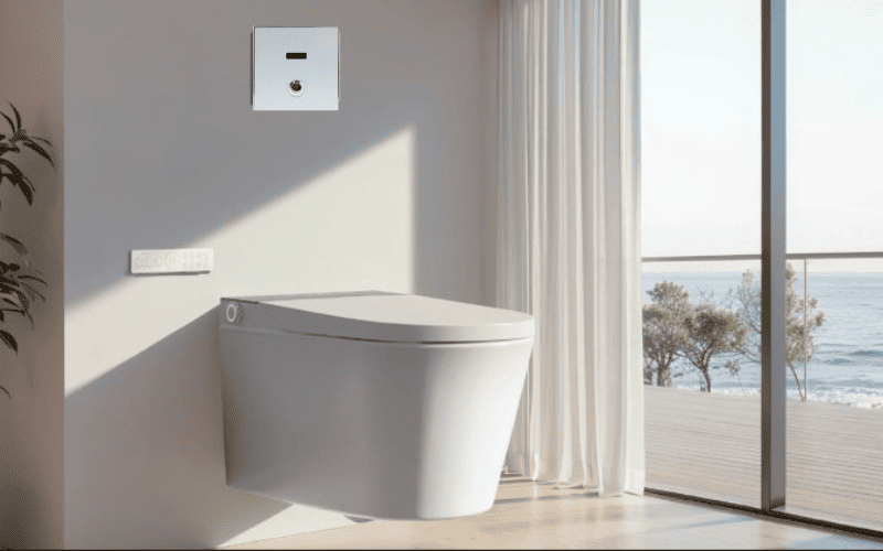 Van cảm ứng bồn cầu âm tường Aquatiz D6000