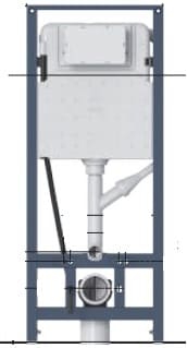 Khung bồn cầu âm treo tường Aquatiz G3004