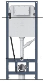 Khung bồn cầu âm treo tường Aquatiz G3004