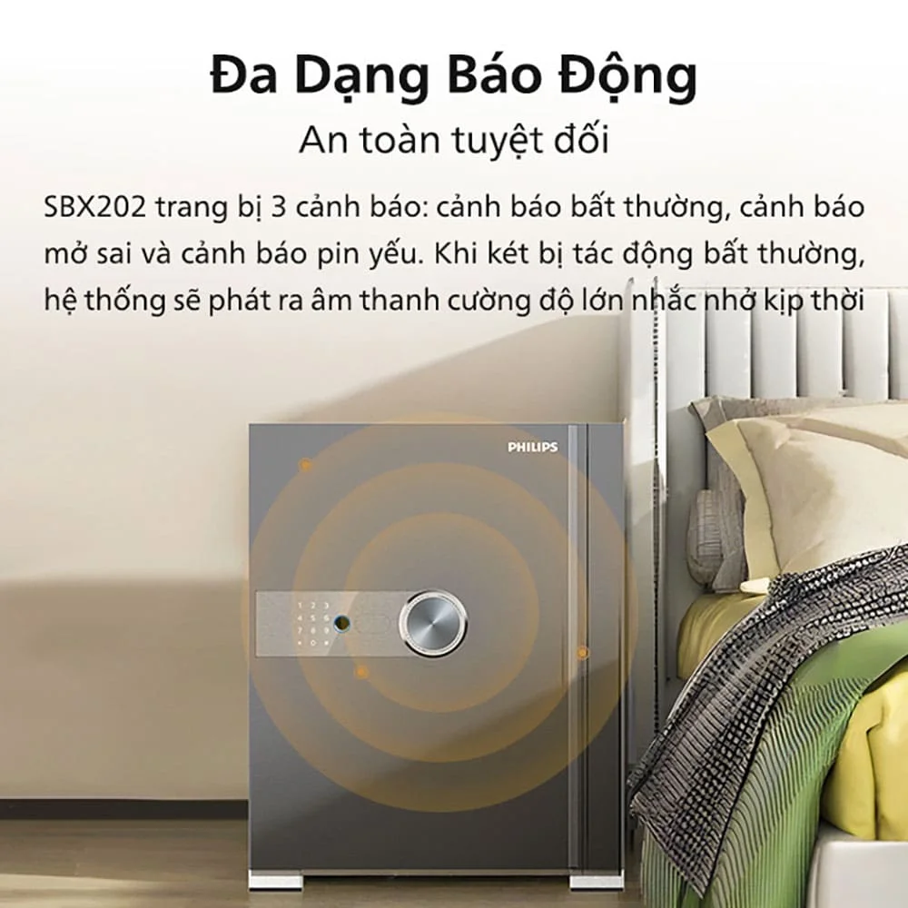 Két Sắt Thông Minh Philips SBX202-5C0
