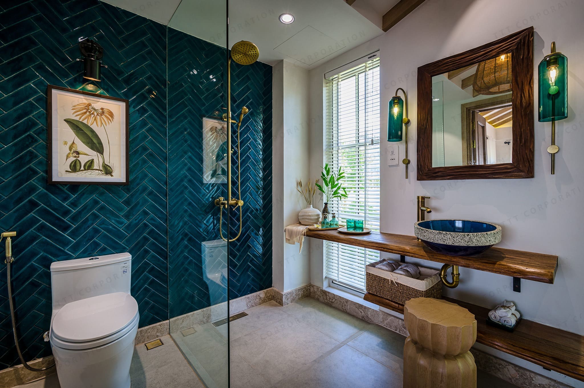 Vòi xịt bằng đồng Haduvico tại Khách sạn, homestay tại khu vực Minh Khai, Thượng Cát.