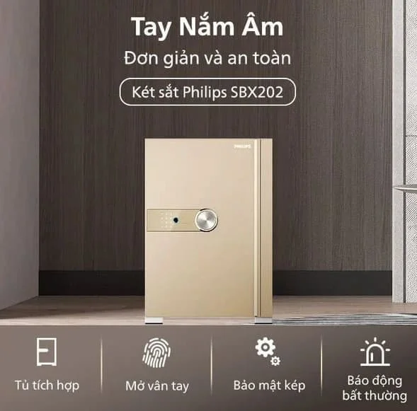Két Sắt Thông Minh Philips SBX202-7C0