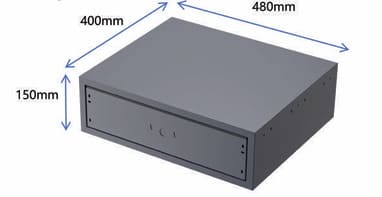 Bản vẽ kỹ thuật Két Sắt Thông Minh Philips SBX120