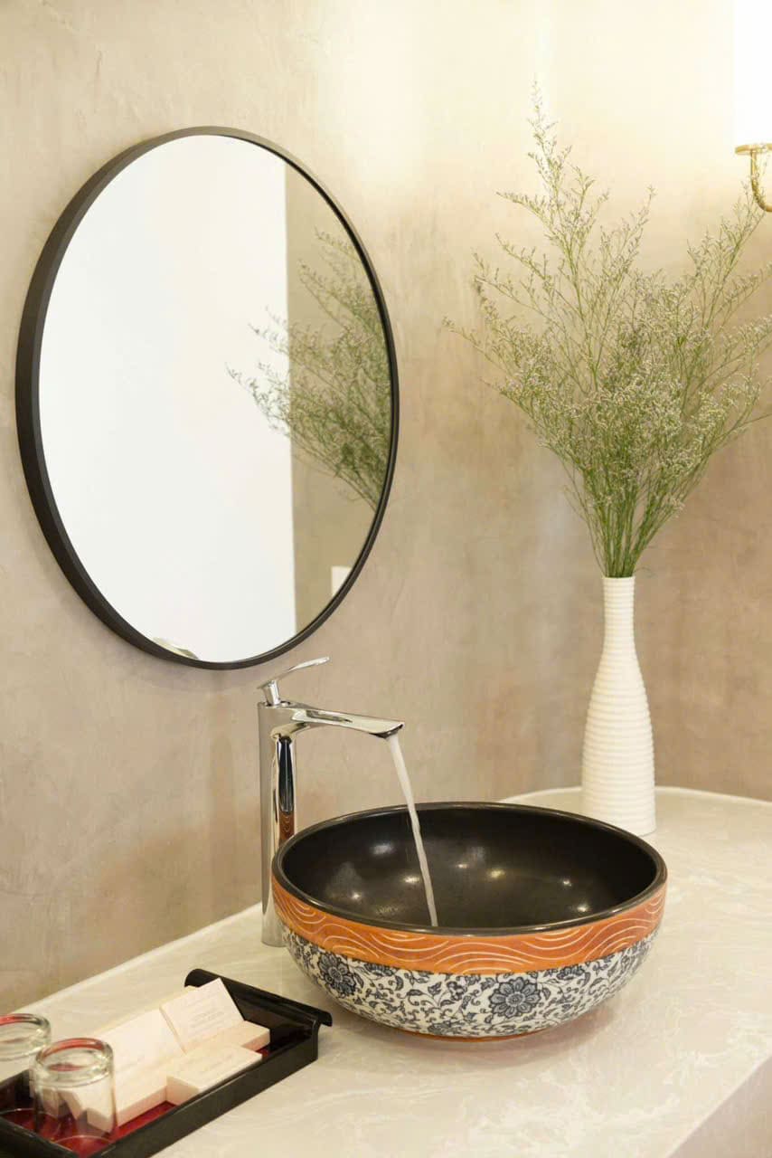 Chậu sứ Haduvico tại căn hộ cao cấp các khu đô thị phú cát, đông xuân