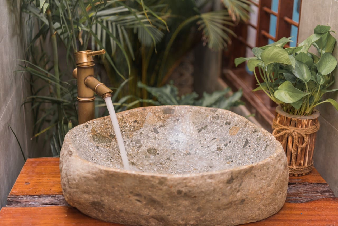 Vòi chậu Haduvico tại nhà hàng quán cà phê tại Thị Trấn Phú Minh