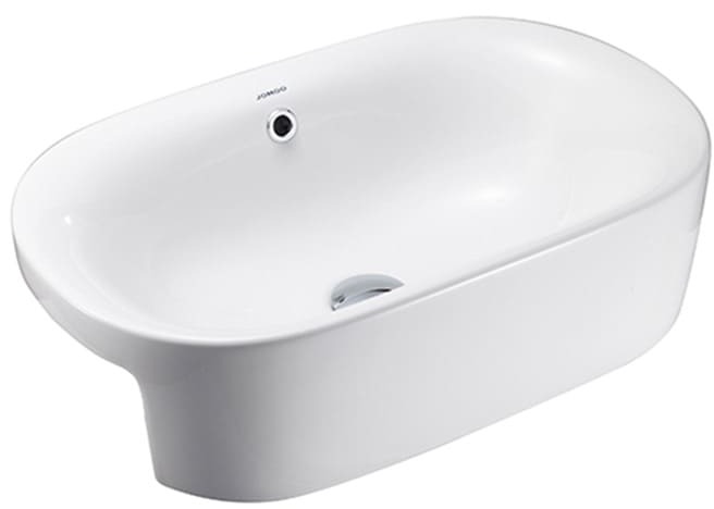 Chậu Lavabo Bán Âm Bàn JOMOO 12707-1/01Z-1