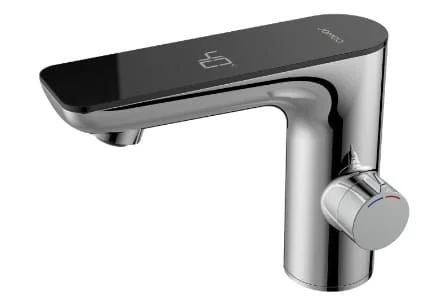 Vòi lavabo cảm ứng nóng lạnh dùng pin điện Jomoo 32434-602/1B-Z