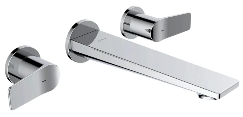 Vòi lavabo nóng lạnh âm tường Jomoo P22069-670/1A-Z