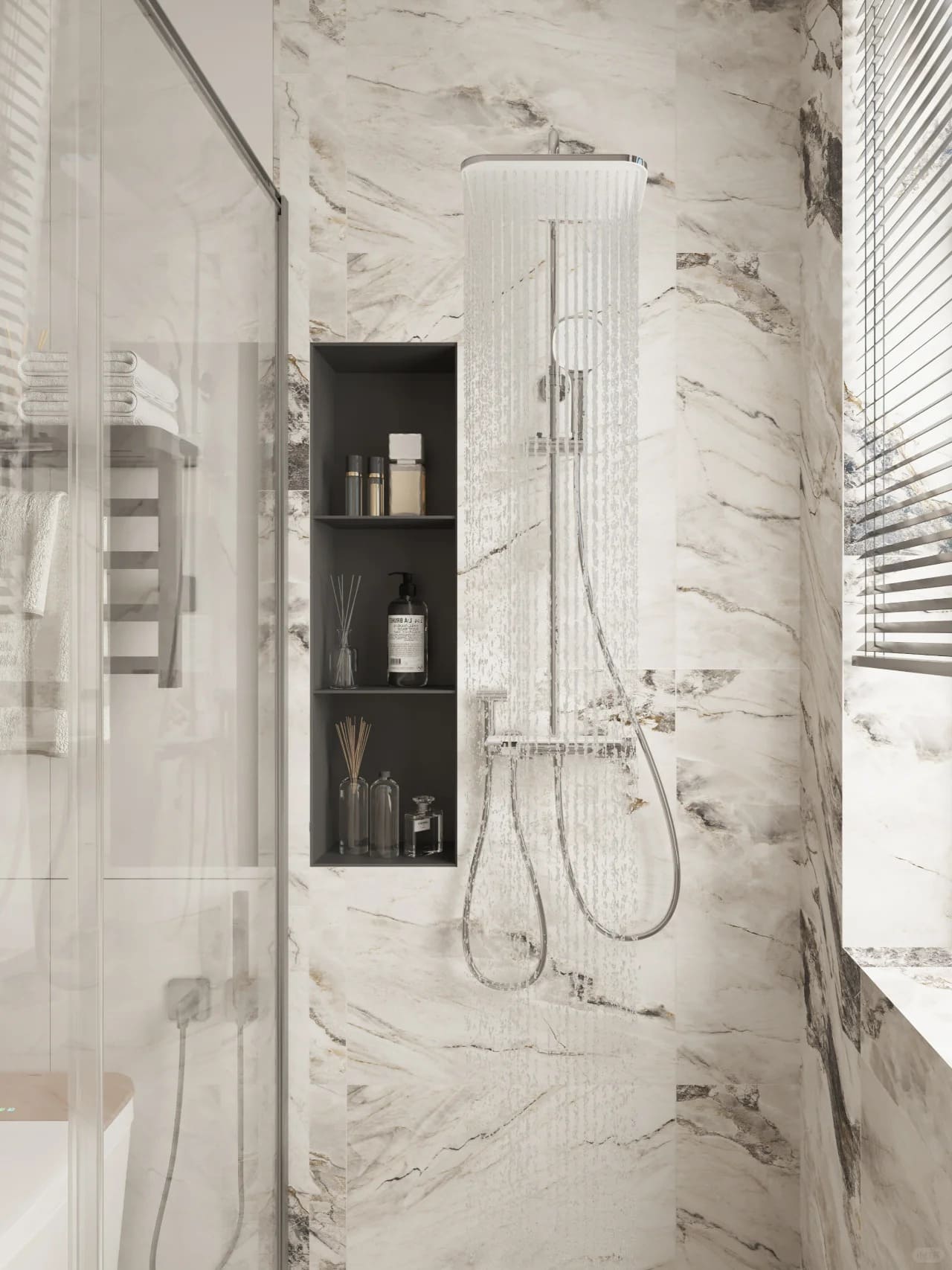 Sen tắm nhiệt độ Jomoo tại biệt thự sang trọng tại khu đô thị Dịch Vọng, Nghĩa Đô.