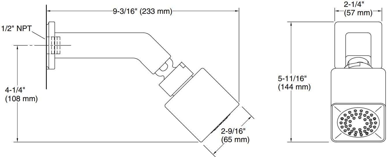 Bản vẽ bát sen 1 chức năng Kallista P26005